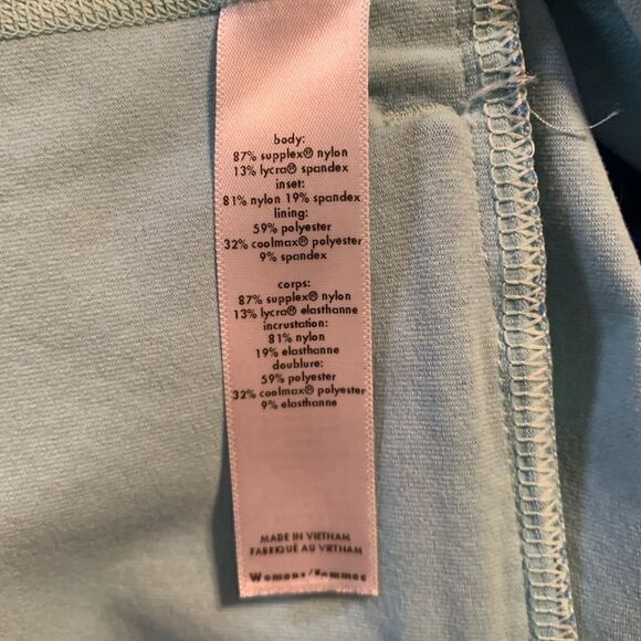 3 for $30! Lucy blue work out tank with built in bra - Picture 5 of 13